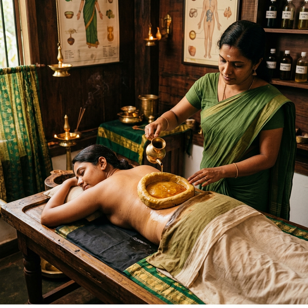 Kati Basti Lower Back Oil Treatment at Rushabh Ayurveda Pune