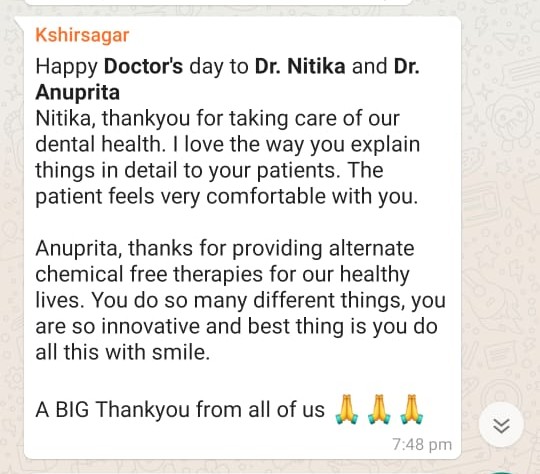 Patient testimonial 11 â€“ Rushabh Ayurveda